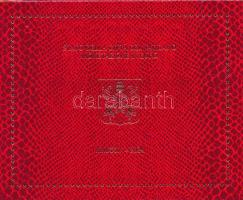 Vatikán 2024. 1c - 2E (8xklf) "Ferenc pápa Pontifikátusa" forgalmi szett dísztokban T:UNC Vatican 2024. 1 Cent - 2 Euro (8xdiff) "Pontificate of Pope Francis" coin set in decorative case C:UNC