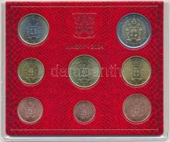 Vatikán 2024. 1c - 2E (8xklf) "Ferenc pápa Pontifikátusa" forgalmi szett dísztokban T:UNC
...