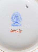 Herendi Viktória mintás bonbonier, jelzett, hibátlan, d: 7,5 cm