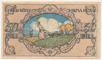 Sopron 1918. május 1. 50f utalvány T:F