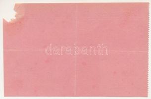 1894. A Magyar Kereskedelmi Múzeum villamos munkagép kiállításának belépti jegye, "12167" ...