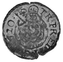 Erdélyi Fejedelemség 1620K-B Denár Ag "Bethlen Gábor" Körmöcbánya (0,57g) T:VF, patina, kitörés a peremen Principality of Transylvania 1620K-B Denar Ag "Gabriel Bethlen" Kremnitz (0,57g) C:VF, patina, crack at the edge Unger (Erdély).: 271.