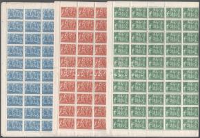 1943 Karácsony sor teljes hajtott 100-as ívekben (10.000)
