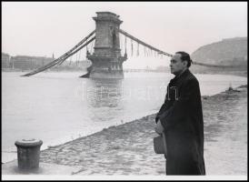 1946 Szálasi Ferenc politikus, államfő, akit háborús bűneiért kivégeztek, 1 db modern nagyítás, jelzés nélkül, 15x21 cm