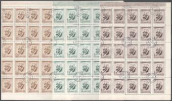 1955 Bartók Béla (I.) sor teljes 50-es hajtott ívekben (15.000)