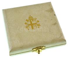 Vatikán 1982. "II. János Pál pápa / Fatima 13 V 1917-82" kétoldalas, jelzett Ag emlékérem ...