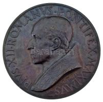 Vatikán 1950. "PIVS XII ROMANVS PONTIFEX MAXIMVS / EGO SVM OSTIVM PER ME SI OVIS INTROIERIT SALVABITUR - ANNO JUBILAEI MCML" kétoldalas bronz emlékérem. Szign.:"Mistruzzi" (44mm) T:AU,XF Vatican 1950. "PIVS XII ROMANVS PONTIFEX MAXIMVS / EGO SVM OSTIVM PER ME SI OVIS INTROIERIT SALVABITUR - ANNO JUBILAEI MCML" two-sided bronze commemorative medallion. Sign.: Mistruzzi (44mm) C:AU,XF