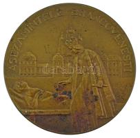 Románia 1938. "100 éves Brancovenesti település" kétoldalas bronz emlékérem. Szign.: "Jalea" (60mm) T:XF, patina Romania 1938. "Asezamintele Brancovenesti" two-sided bronze commemorative medallion. Sign.: Jalea (60mm) C:XF, patina