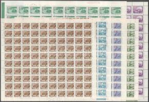 1973 Képes Portó (I.) sor teljes 100-as ívekben (10.000)