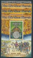 2000 Pápa 4 db-os emlékív garnitúra azonos sorszámmal (22.000)