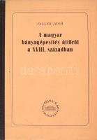 Faller Jenő: A magyar bányagépesítés úttörői a XVIII. században. Hell Máté Kornél és Hell József Károly főgépmesterek élete és munkássága. Bp., 1953, Akadémiai, 100 p. Kiadói félvászon-kötés. Megjelent 1000 példányban.  Geleji Sándor (1898-1967), a csepeli Weiss Manfréd Művek igazgatójának (1945-49), kétszeres Kossuth-díjas professzornak a névbejegyzésével.