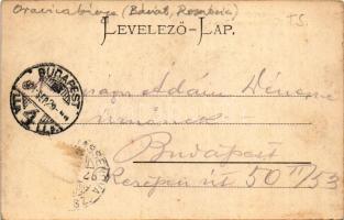 1904 Oravicabánya, Oravica, Oravicza, Oravita; Montanbahn Krasova Tunel / Krassovai vasúti alagút. W...