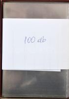 100 db 128 x 190 mm átlátszó levéltok, használt (bolti ára: 9.350.-)