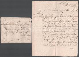 1755. nov. 29. Kislibercse ( ma Luborieeka, SK) Dubravicai Dubraviczky Péter levele sógorának Kubinyi Lőrincnek, hogy a már korábban megbeszélt befektetési lehetőség megvalósulhat-e még? Mert a várakozás alatt elesett más üzlettől, és szeretné tudni, remélhet-e még. A Dubraviczkyek egy horvát származású, de a török dúlás következtében a Felvidékre menekülő nemesi családi volt, míg a Kubinyiek tősgyökeres felvidéki nemesi család, a térségben végül mindkettő komoly befolyást tudhatott magáénak. A magyar nyelvű levél három beírt oldalt tartalmaz és a borítékor, amelyet eredetileg másnak (egy bizonyos Szabó Lőrincnek) címeztek, de a hátulján már Kubinyi Lőrincnek címzik. A levelet gyűrűspecséttel zárták le,  kiváló állapotban maradt fenn.