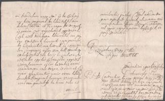 1755. nov. 29. Kislibercse ( ma Luborieeka, SK) Dubravicai Dubraviczky Péter levele sógorának Kubiny...