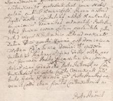 1715. márc. 21. Bagos (ma Hajdúbagos, Magyarország) Bihar vármegye nemessége előtt bemutatta a várad...