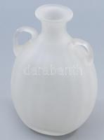 Lalique jelzéssel savmaratott váza, m: 17 cm