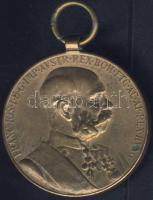 1898. "Signum Memoriae" Br katonai érdemérem szalag nélkül T:2/3