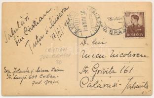 1941 Keresztényfalva, Neustadt, Cristian; látkép / general view. photo (EK)