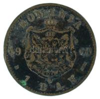 Románia 1900. 1b bronz "I. Károly" T:VF
Romania 1900. 1 Ban bronze "Carol I" C:...