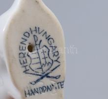 Herendi fülelő nyúl. Jelzett, hibátlan, m: 6 cm