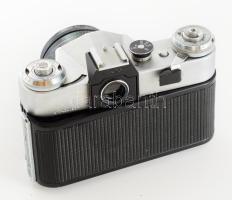 Zenit-E fényképezőgép, Helios-44-2 objektívvel, tokjában