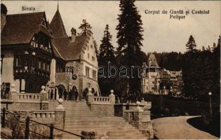 Sinaia, Corpul de Garda si Castelul Pelisor / castle, garrison, guards (EK)