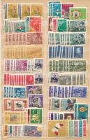 Albánia 260 db bélyeg, részben másodpéldányokkal, A/4 berakólapon