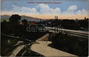 Verőce, Nógrádverőce; vasútállomás, pályaudvar, gőzmozdony, vonat. Fogyasztási szövetkezet kiadása (fl)