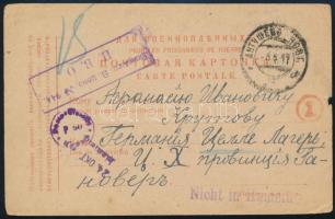 Italy 1917, Oroszország 1917