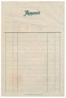 Arad 1913. május 1. "Andrényi Kálmán Utódai" pezsgőreklám nyereményjáték felhívással 100K-...