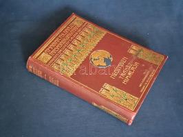Hedin, Sven: Transzhimalája. Felfedezések és kalandok Tibetben. A kézirat nyomán svéd eredetiből átdolgozta Kondor Alfréd. 2 térképpel, 22 szövegképpel, 4 színes műmelléklettel, 1 színes panorámával és 44 képmelléklettel. Budapest, 1910. Lampel Róbert - Wodianer F. és Fiai Rt. (Franklin-Társulat ny.) 1 t. (címkép) + VI + [2] + 330 p. + 47 t. (4 színes, egy színes panorámakép; egy kihajtható tábla) + 2 térkép (kihajtható, ebből egy színes). Első magyar kiadás. Sven Hedin (1865-1952) svéd Ázsia-kutató 1905-ben indult a Transzhimaláját feltérképező hároméves expedíciójára. Első európaiként ő találta meg az Indus forrásvidékét; útjával egyszersmind a Dél-Tibettel kapcsolatos térképészeti kérdések nagyját is megoldotta. Oldalszámozáson belül a szerző számos szövegközti illusztrációjával, a színes táblákon a szerző akvarelljei. Expedíciója során a neves kutató az európaiak elől elzárt kultúrák egész sorát ismerte meg: felfedezései során jó hasznát vette nyelvi és utánzó készségeinek (a tiltott területen időről időre helyinek kellett öltöznie). (A Magyar Földrajzi Társaság könyvtára.) Díszesen aranyozott, festett, vaknyomásos kiadói egészvászon kötésben, márványmintás festésű lapszélekkel, az első kötéstáblán apró kopással. Jó példány.