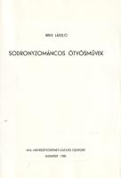 Beke László: 
Sodronyzománcos ötvösművek.
Budapest, 1980. MTA Művészettörténeti Kutatócsoport (MTA...