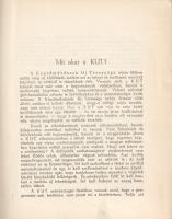 A Képzőművészek Új Társasága (KÚT) kiállításának katalógusa. Budapest, Nemzeti Szalon, 1936. február...
