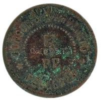 Német Birodalom / Weimari Köztársaság / Fellbach DN (~1920) 5pf Cu szükségpénz T:XF,VF patina
Germa...