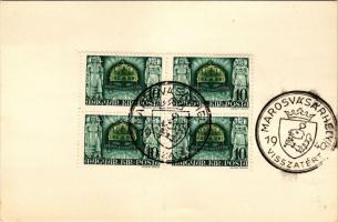 Marosvásárhely, Targu Mures; + "1940 Marosvásárhely visszatért" So. Stpl. (non PC)