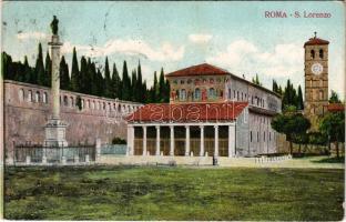 1909 Roma, Rome; S. Lorenzo / church (EK)