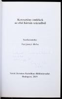 Keresztény emlékek az első három századból. Szerk.: Tarjányi Béla. A szerkesztő,Tarjányi Béla (1942-...