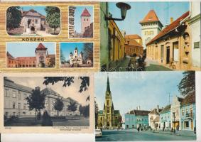 KŐSZEG - 11 db MODERN város képeslap, közte 1 régi / 11 modern Hungarian town postcards, with 1 pre-1945