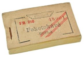 1970-1980 k. "Utasellátó - Feketekávé DUPLA" utalvány tömb, hiánytalan "FB 210 48001 - 48100" között T:AU,XF