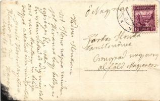 1933 Znióváralja, Klastor pod Znievom; Kálvária / calvary. Foto Hornik photo (gyűrődés / crease)