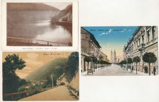 Miskolc - 5 db RÉGI város képeslap