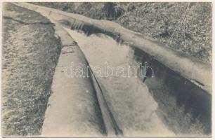 Resicabánya, Resicza, Recita, Resita; vízmű, csatorna / flood gate, dam