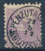 1871 Kőnyomat 25kr (60.000) (szakadt, hiányos / tear, demaged)