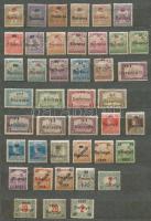 Baranya I. 1919 42 db bélyeg, Bodor vizsgálójellel