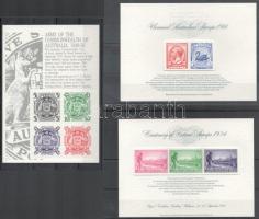 Ausztrália 11 db fakszimile, régi bélyegek nyomatai