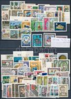 Ausztria 1985-1988 130 db bélyeg 3 stecklapon