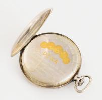 Doxa ezüst (Ag) tokos zsebóra, jelzett, működik, d: 4,5 cm, bruttó 75g