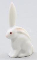 Herendi nyúl, jelzett, hibátlan, h: 6 cm