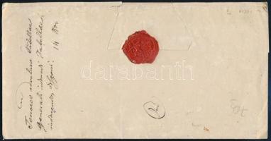 1843 Ex offo "v.TOKAY" - Unghvár 1843 Ex offo "v.TOKAY" - Unghvár